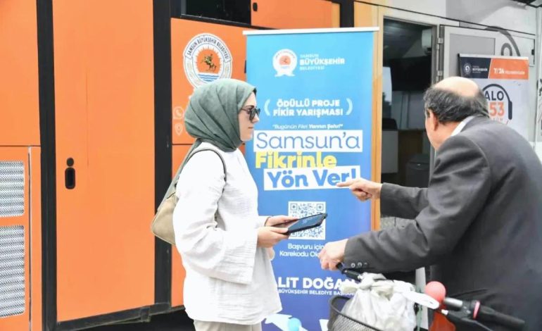 Samsun Büyükşehir Belediyesi’nden ‘Samsun’a Fikrinle Yön Ver’ Yarışması
