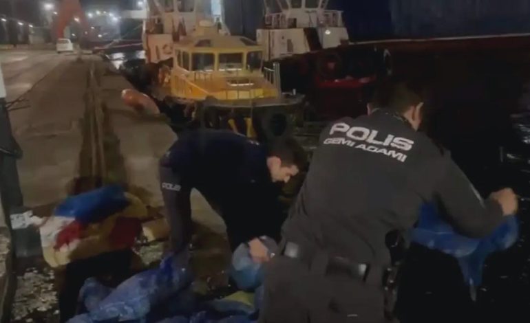 Samsun’da Kaçak Midye Operasyonu