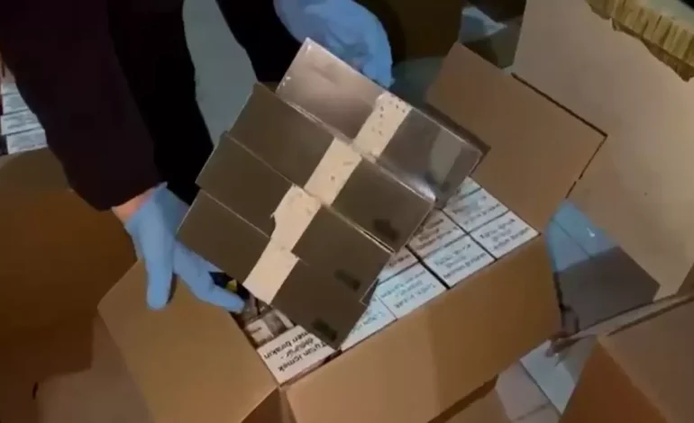 Samsun’da Kaçak Tütün Operasyonu