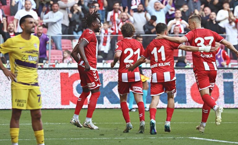 Samsunspor, Eyüpspor’a 3 attı