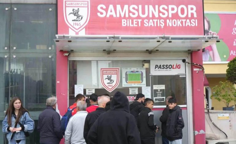 Samsunspor-Sivasspor Maçına Yoğun İlgi