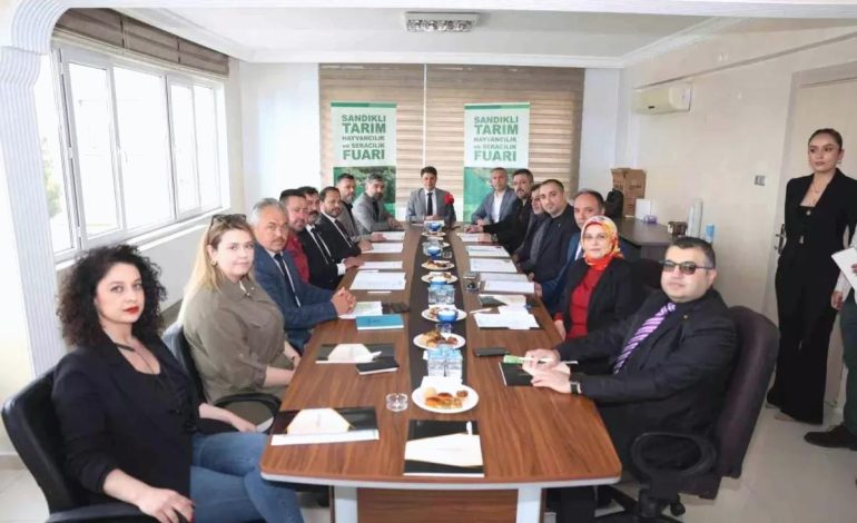 Sandıklı Tarım Fuarı Hazırlıkları Başladı