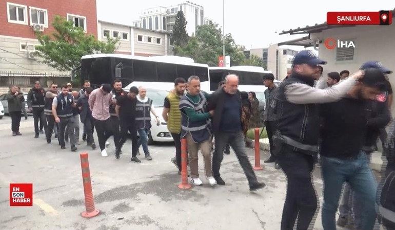 Şanlıurfa merkezli 6 ilde change araç operasyonu: 15 gözaltı