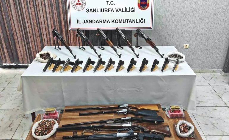 Şanlıurfa’da Silah Kaçakçılığı Operasyonu