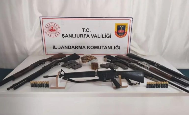 Şanlıurfa’da Silah Kaçakçılığı Operasyonu