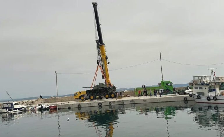 Saros’ta Yapay Resif İçin Tank Batırılacak