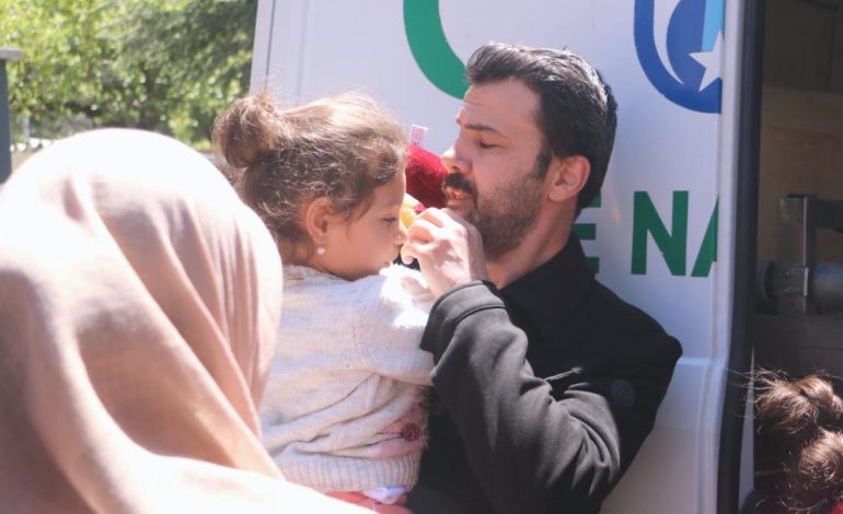 Şehit Önder Özen’e 4 yaşındaki kızından acı veda