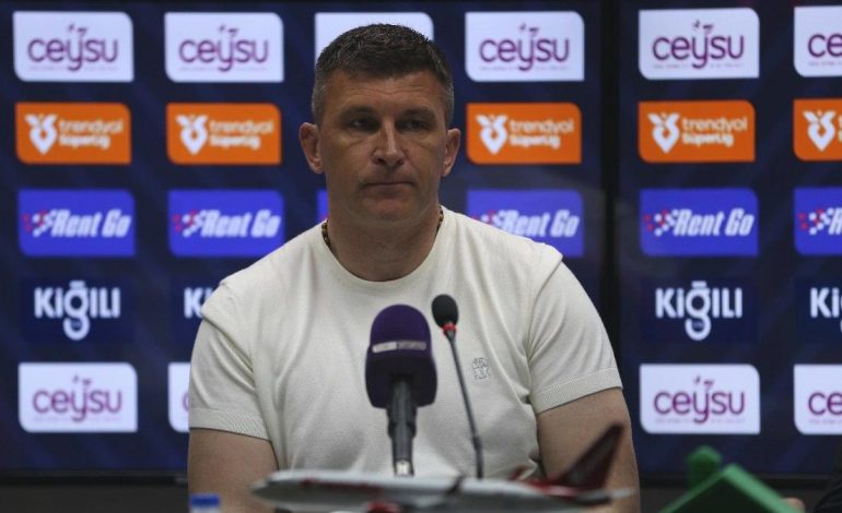 Sergej Jakirovic: Aldığımız 1 puanla tatmin olmamız gerekiyor