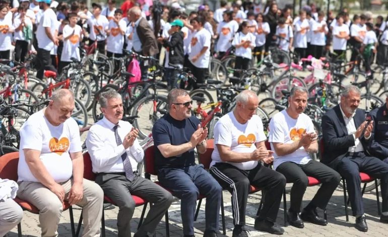 Sincan’da pedallar sağlık için çevrildi