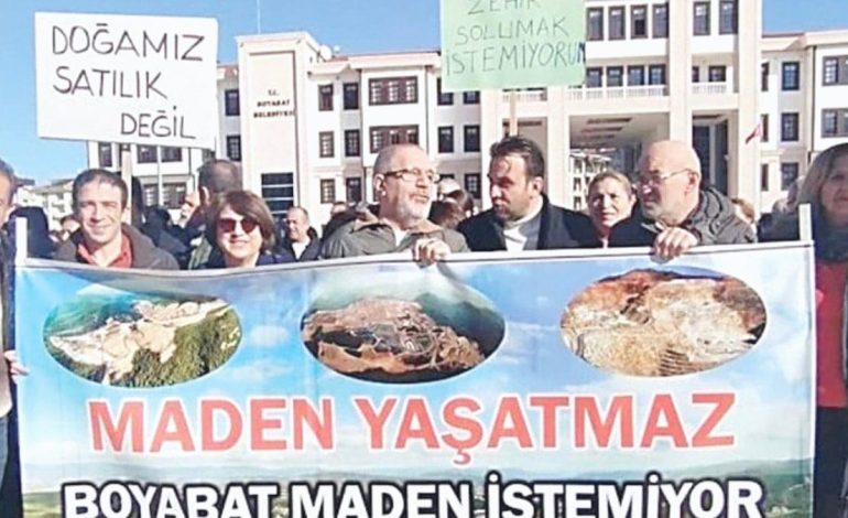 Sinop’ta maden için acele ediyor!