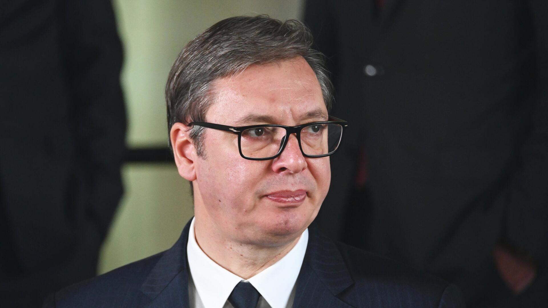 Sırbistan Cumhurbaşkanı Vucic, Zafer Günü kutlamalarına katılmak üzere Moskova’da