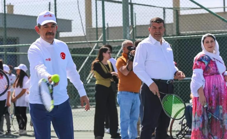 Şırnak’ta Uluslararası Tenis Turnuvası