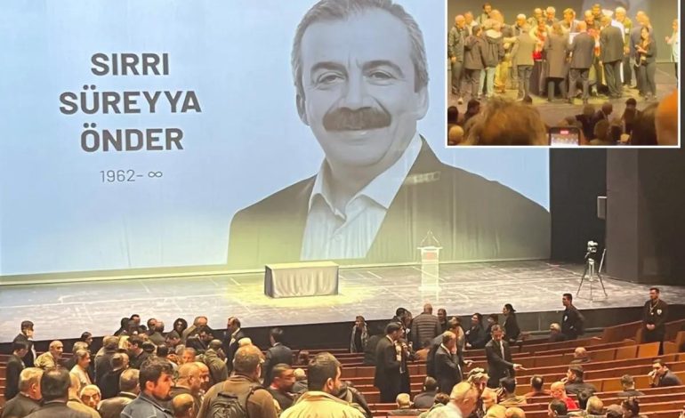 Sırrı Süreyya Önder’e veda! İşte tören AKM’de yapılıyor