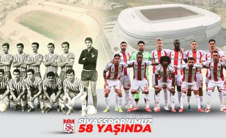 Sivasspor 58. Yılını Kutluyor