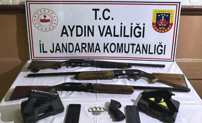 Söke’de Silah Kaçakçılığı Operasyonu
