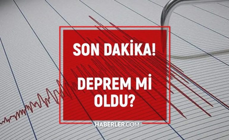 Son Depremler! Bugün İstanbul’da deprem mi oldu? 12 Mayıs 2025 AFAD ve Kandilli deprem listesi! 12 Mayıs 2025 Ankara’da, İzmir’de deprem mi oldu?