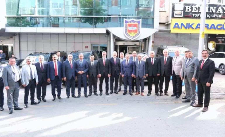 Soylu, TŞOF’u Ziyaret Etti