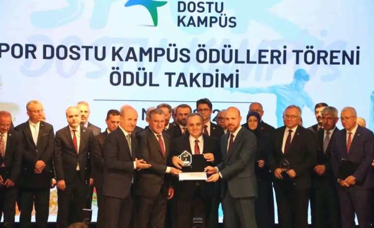 Spor Dostu Kampüs Sertifika Töreni, Rize’de düzenlendi