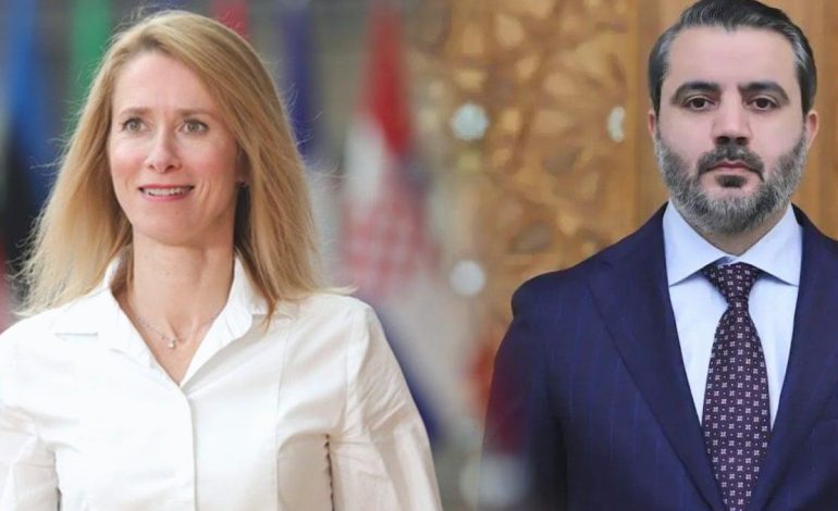 Suriye Dışişleri Bakanı Şeybani AB Yüksek Temsilcisi Kallas ile görüştü