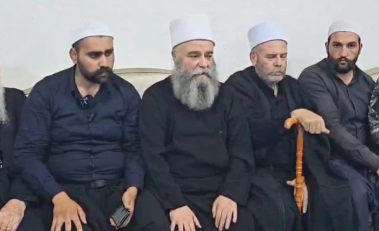Suriye’deki Dürzi toplumunun liderleri: Bölünmeyi reddediyoruz