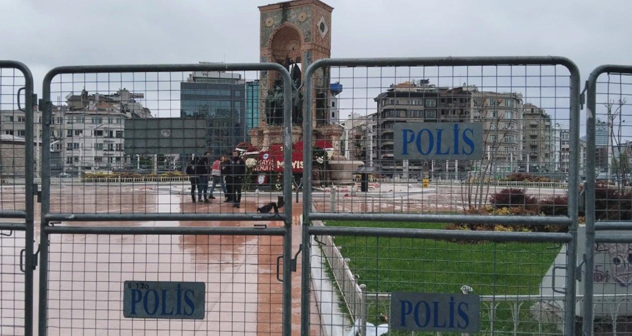 Taksim ablukası yaklaşık 24 saat sonra kaldırıldı