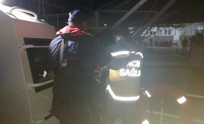 Tankerde Kalp Krizi Geçiren Adam Kurtarıldı