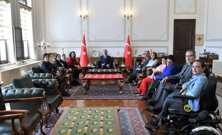 Tekirdağ’da Engelli Dernekleri Vali’yi Ziyaret Etti