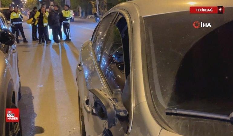 Tekirdağ’da kazaya karışan sürücü sırra kadem bastı