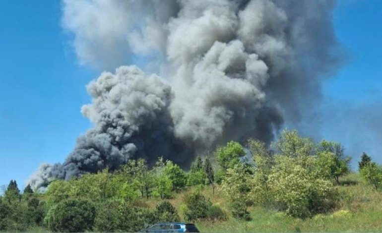 Tekirdağ’da kot fabrikasında yangın