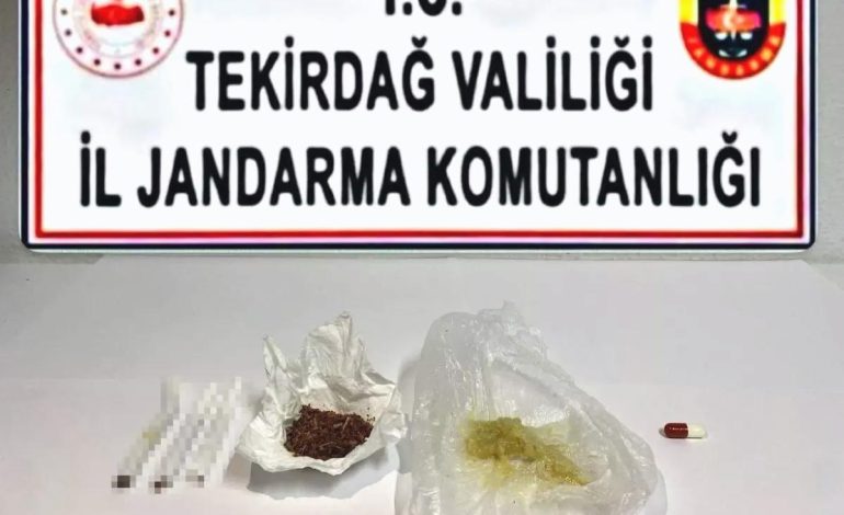 Tekirdağ’da Uyuşturucu ve Silah Operasyonu