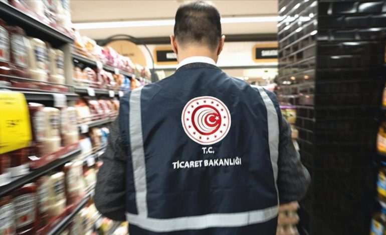 Ticaret Bakanlığı: 4 aylık piyasa denetiminde 1 milyar 25 milyon lira ceza uygulandı