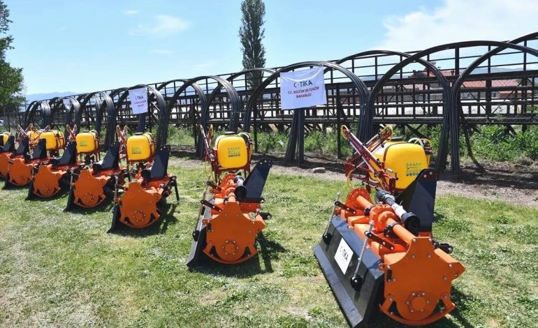 TİKA’dan Kuzey Makedonya’ya Tarım Desteği