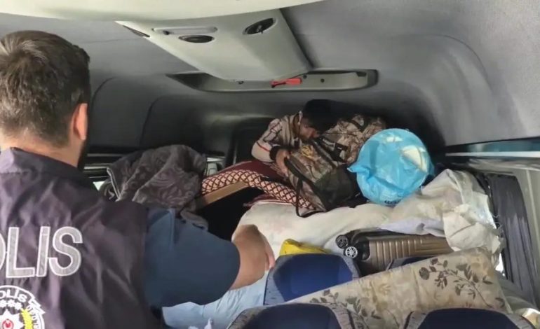 Tosya’da Düzensiz Göçmen Yakalandı