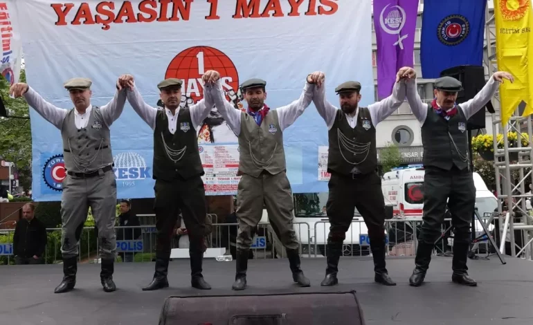 Trabzon’da 1 Mayıs Coşkuyla Kutlandı
