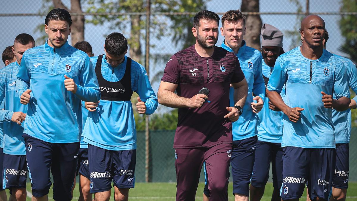 Trabzonspor, Galatasaray maçının hazırlıklarına devam etti.