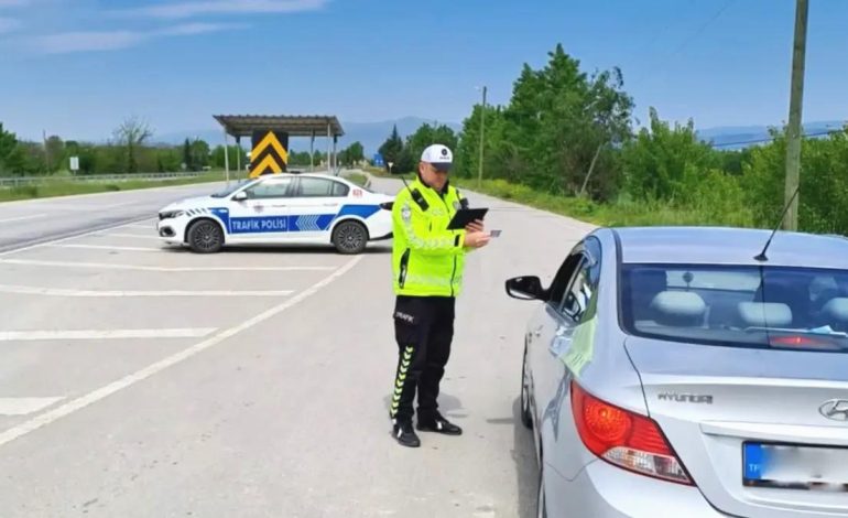 Trafik Denetimlerinde 496 Bin İşlem