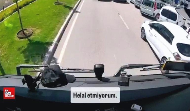 Trafik polisi ile tır şoförü arasında geçen ceza diyaloğu