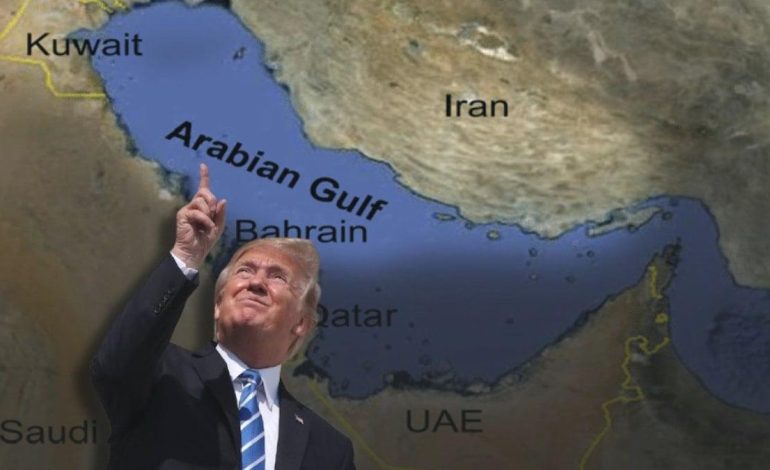 Trump, Arap ülkesi müttefikleri için koskoca körfezin adını değiştirecek