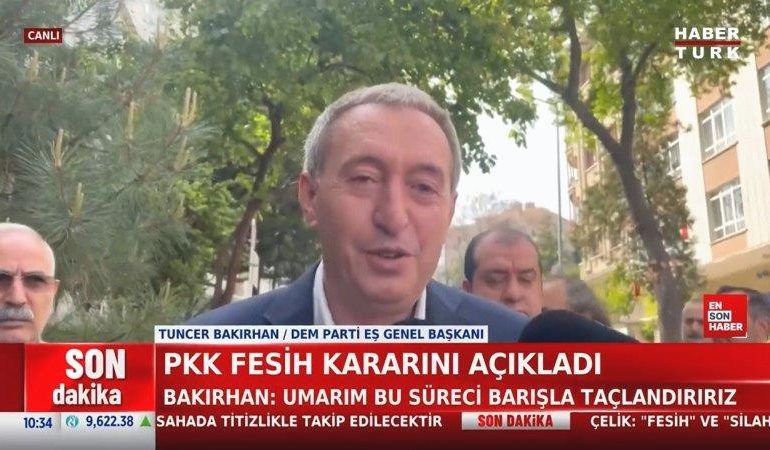 Tuncer Bakırhan: Kongre Türkiye’ye hayırlı olsun