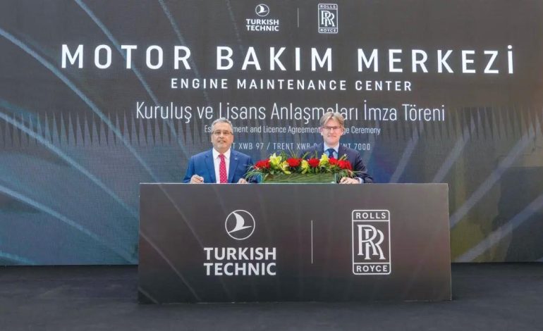 Türk Hava Yolları ve Rolls-Royce İş Birliği: Yeni Motor Bakım Tesisi Kuruluyor