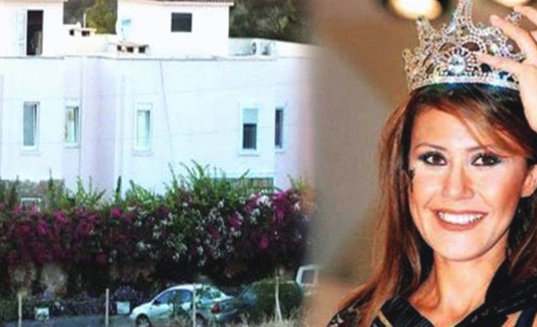 Türkiye güzelinin öldüğü milyon dolarlık villa satıldı