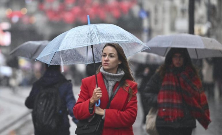 Türkiye’de hafta sonu serin ve yağışlı hava etkili olacak