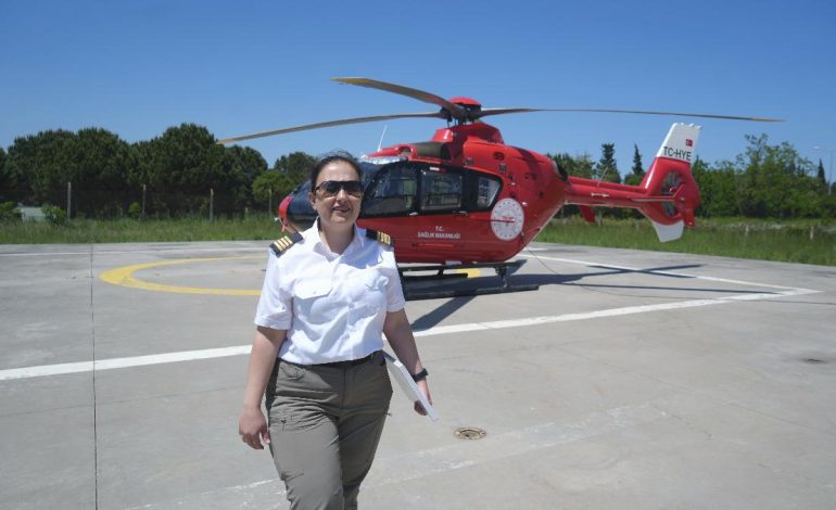 Türkiye’nin tek kadın helikopter pilotu: Bu işin cinsiyeti yok