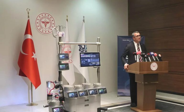 TÜSEB ve ASELSAN iş birliği ile geliştirilen yerli ve milli kalp-akciğer makinesi tanıtıldı