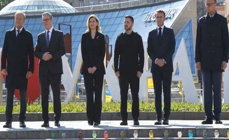 Ukrayna ve Avrupa liderleri, en az 30 gün süreyle ateşkese hazır