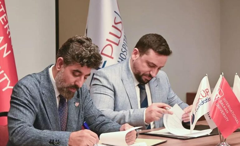 Uluslararası Balkan Üniversitesi ve Sante Plus Grubu’ndan Sağlık Alanında İşbirliği