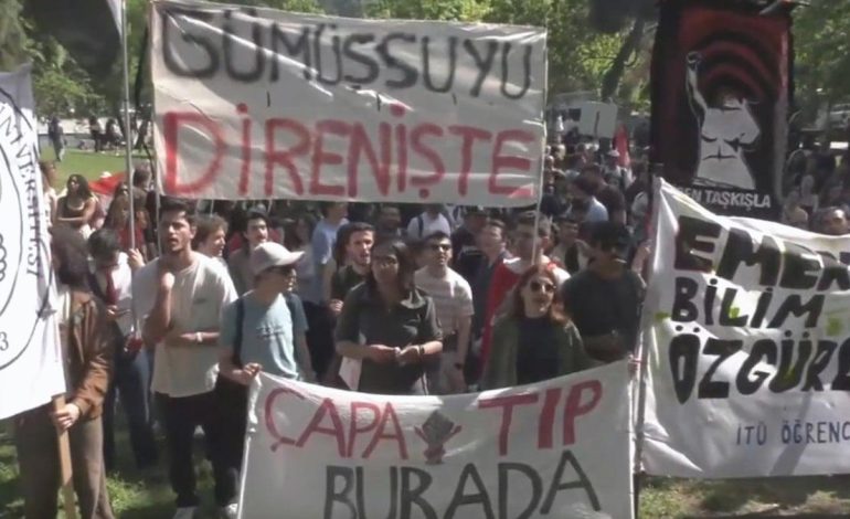 Üniversiteliler Maçka parkından seslendi: Gençler susmaz