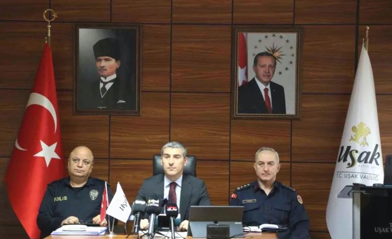 Uşak’ta Asayiş Toplantısı