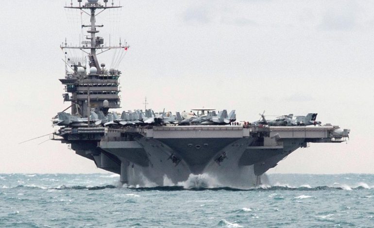 USS Harry S. Truman uçak gemisinden kalkan ikinci savaş uçağı denize düştü: 2 pilot hafif yaralı