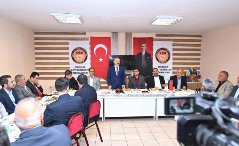 Vali Aksoy’dan Dost Dernekler Federasyonu’na Ziyaret